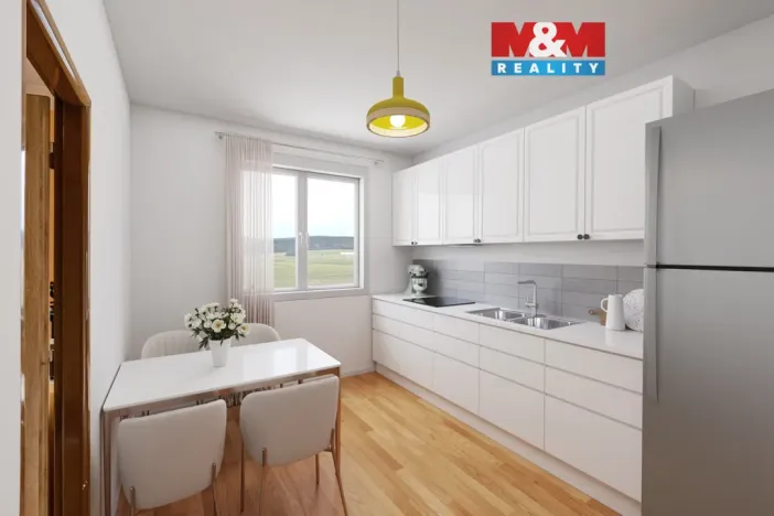 Prodej bytu 3+1, Bzová, 75 m2