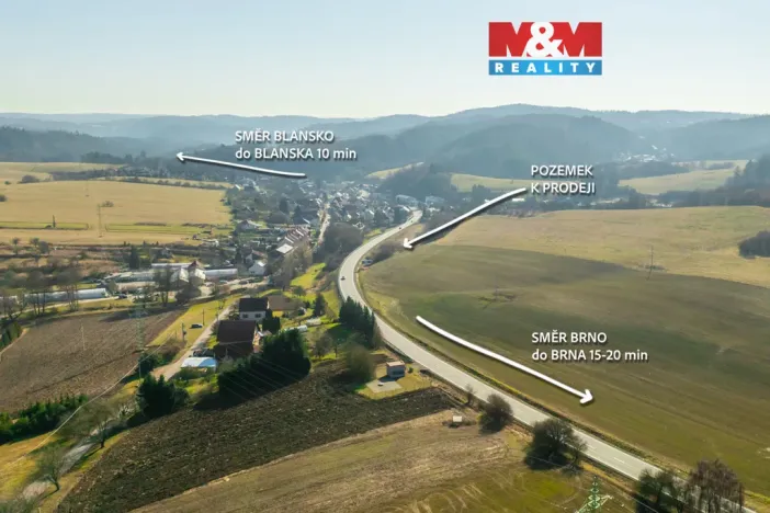 Prodej komerčního pozemku, Šebrov-Kateřina - Šebrov, 4491 m2