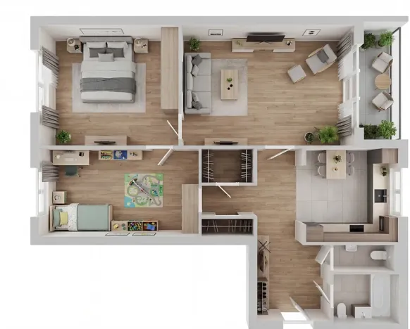 Prodej bytu 3+1, Ostrava, Jana Maluchy, 79 m2