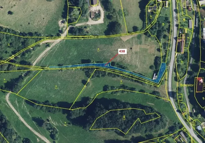 Dražba lesa, Městečko Trnávka, 836 m2