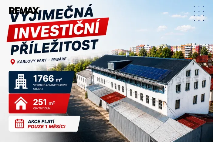 Prodej výrobních prostor, Karlovy Vary - Rybáře, Sokolovská, 2017 m2