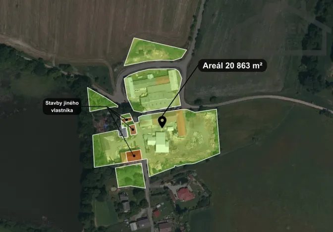 Prodej výrobních prostor, Tisová - Lhotka, 2767 m2