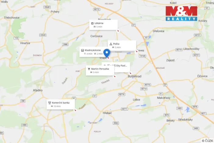 Pronájem bytu 1+kk, Kladno - Vrapice, Fr. Kouby, 49 m2