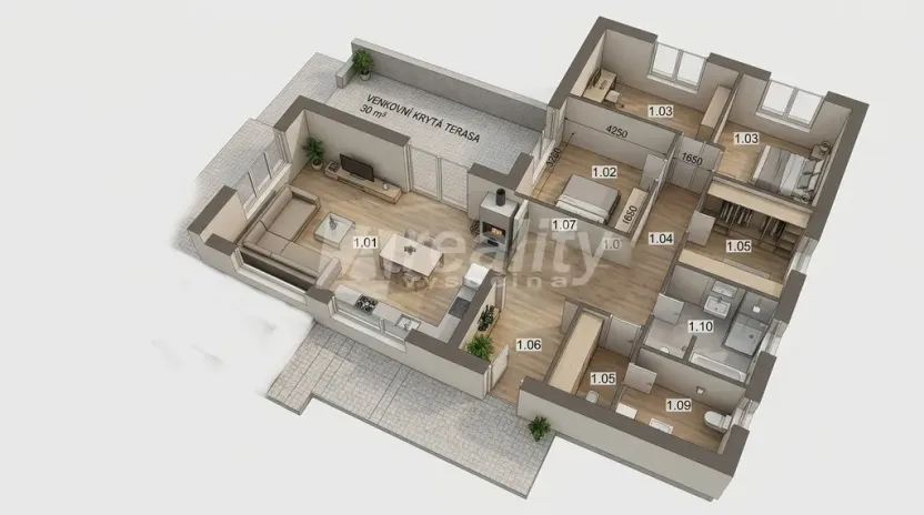 Prodej rodinného domu, Měřín, 130 m2