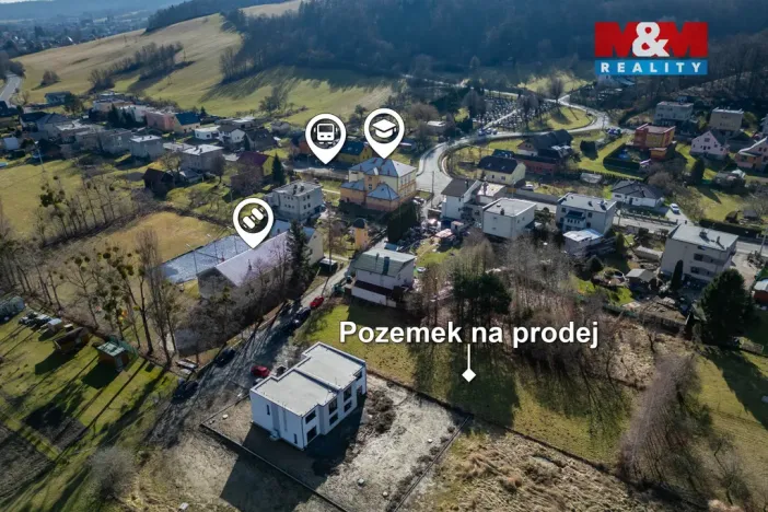 Prodej pozemku pro bydlení, Háj ve Slezsku, U Kulturního domu, 1482 m2