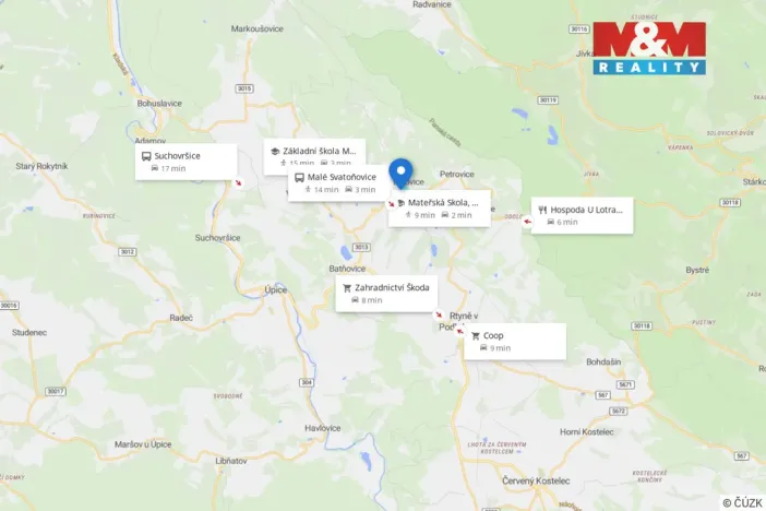 Prodej louky, Malé Svatoňovice, 28445 m2