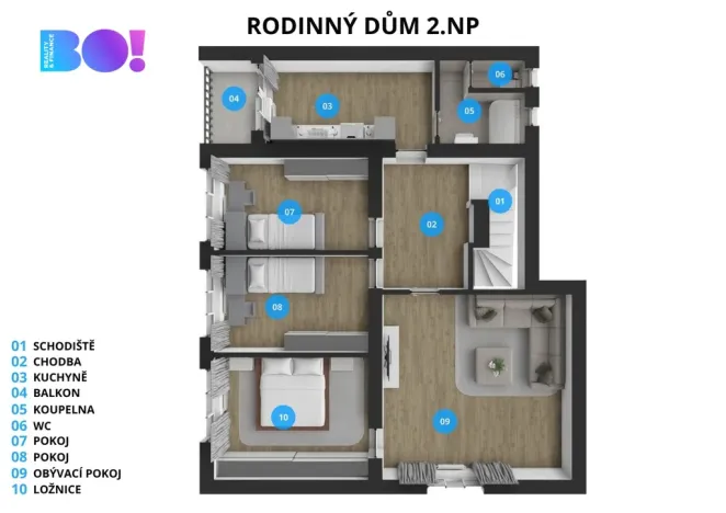 Prodej rodinného domu, Písek, 136 m2