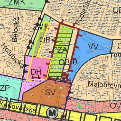 Prodej pozemku, Praha - Břevnov, Filipíny Welserové, 5133 m2