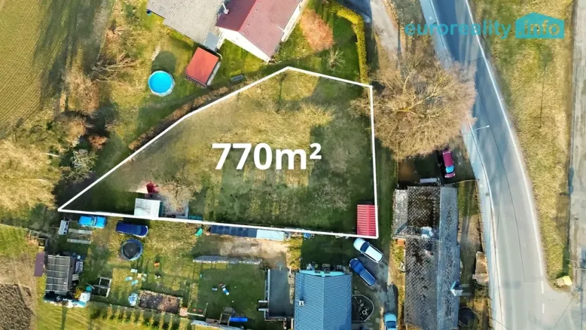 Prodej pozemku pro bydlení, Plužná, 774 m2