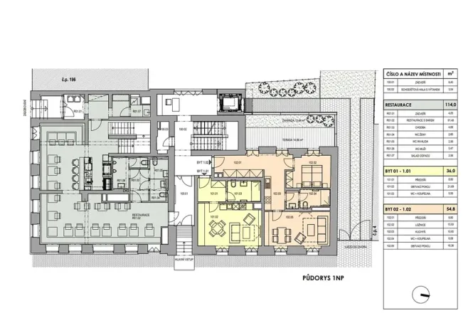 Pronájem restaurace, Abertamy, Vítězná, 209 m2