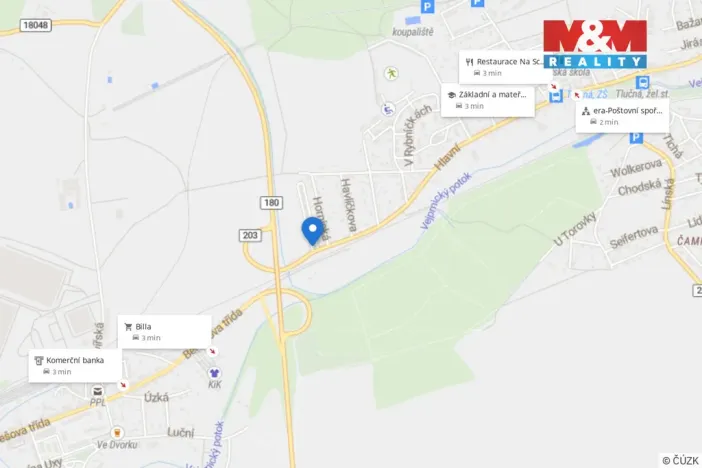 Prodej bytu 2+kk, Tlučná, Tlučenská kolonie, 40 m2