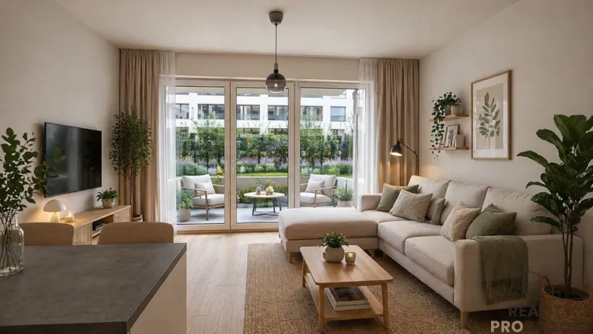 Pronájem bytu 1+kk, Praha - Hloubětín, Poděbradská, 32 m2