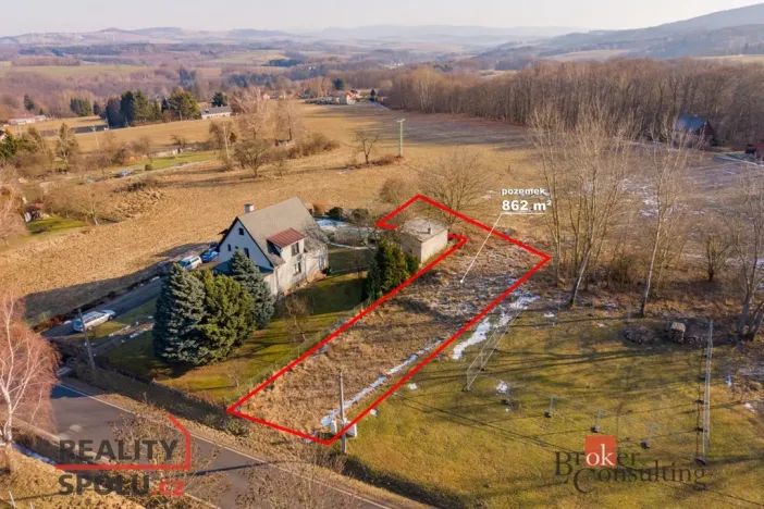 Prodej pozemku pro bydlení, Hrádek nad Nisou, 862 m2