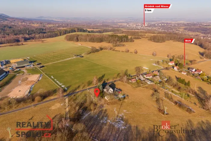 Prodej pozemku pro bydlení, Hrádek nad Nisou, 862 m2