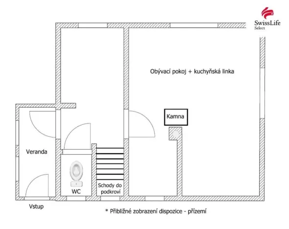 Prodej chaty, Oslnovice, 42 m2