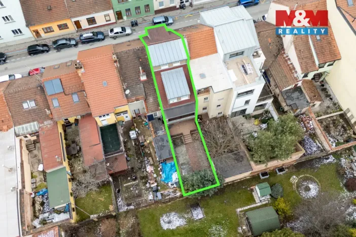 Prodej rodinného domu, Brno - Husovice, Elgartova, 184 m2