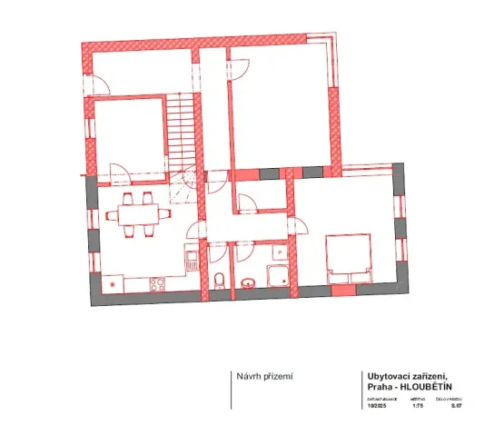 Prodej pozemku pro bydlení, Praha - Hloubětín, Aloisovská, 387 m2