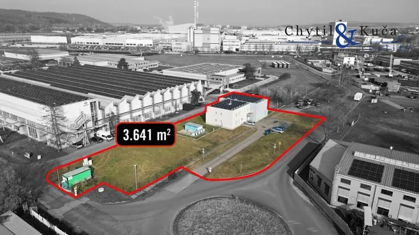 Prodej ubytování, Otrokovice, Objízdná, 3641 m2