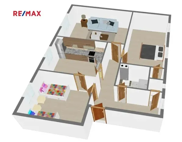 Prodej bytu 3+1, Třemošná, Zálužská, 91 m2