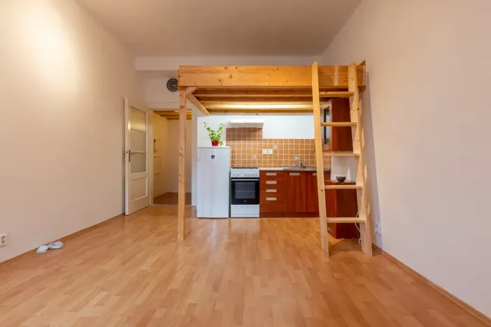 Pronájem bytu 1+kk, Praha - Žižkov, Sudoměřská, 28 m2