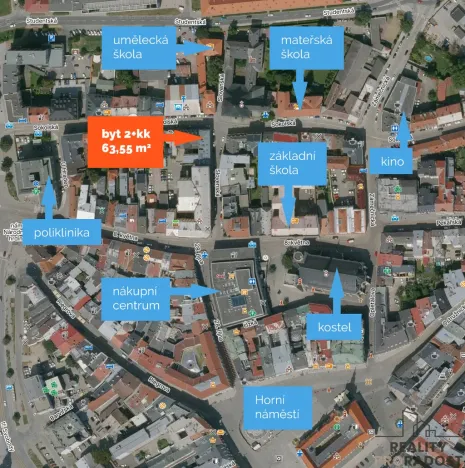 Prodej bytu 2+kk, Olomouc, Slovenská, 63 m2