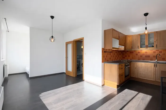 Pronájem bytu 1+kk, Praha - Velká Chuchle, Mrkosova, 36 m2