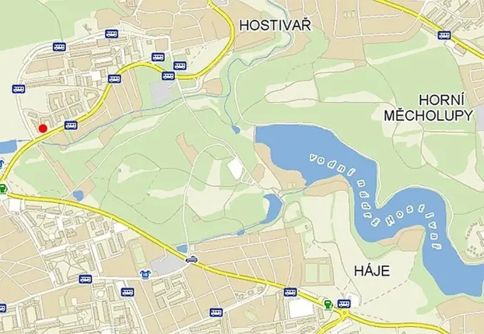 Pronájem bytu 1+kk, Praha - Hostivař, Athénská, 38 m2
