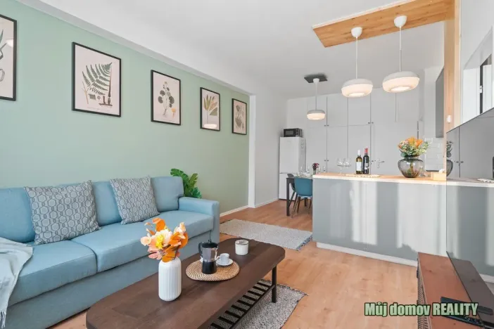 Pronájem bytu 2+kk, Praha - Vysočany, Kolbenova, 60 m2