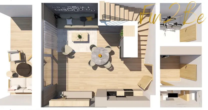 Prodej bytu 5+kk, Černá v Pošumaví - Dolní Vltavice, 108 m2