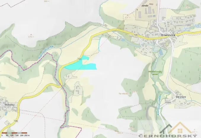 Prodej pole, Křečovice, 21803 m2