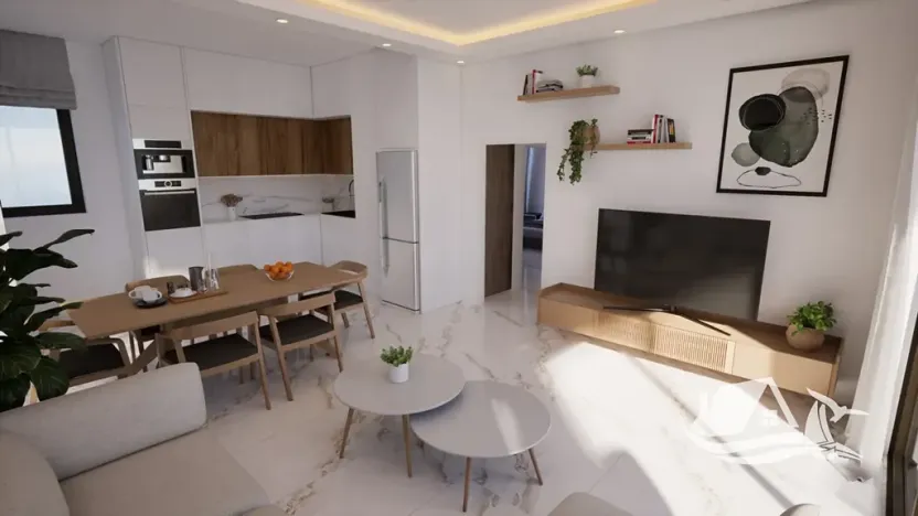 Prodej bytu 2+1, Larnaka, Kypr, 80 m2