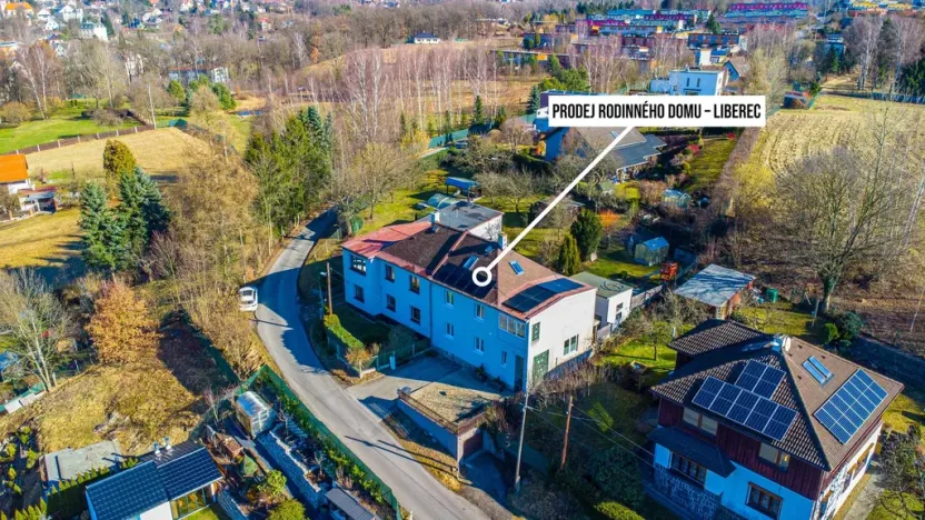 Prodej rodinného domu, Liberec - Liberec XII-Staré Pavlovice, Na Mlýnku, 154 m2