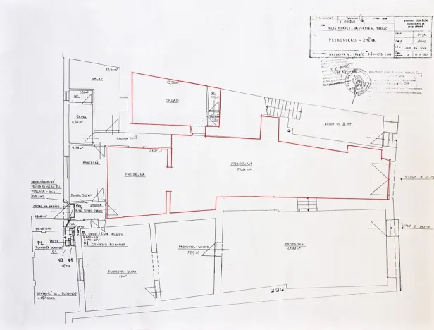 Pronájem obchodního prostoru, Třebíč, Hasskova, 117 m2
