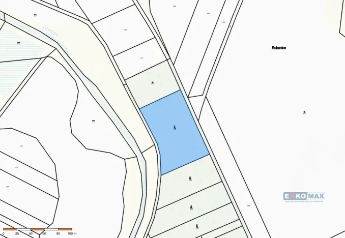 Prodej lesa, Břeclav - Charvátská Nová Ves, 3405 m2