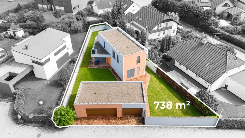 Pronájem rodinného domu, Troubsko, Sadová, 277 m2