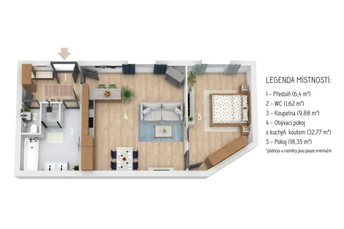 Pronájem rodinného domu, Karlovy Vary, Mariánská, 90 m2