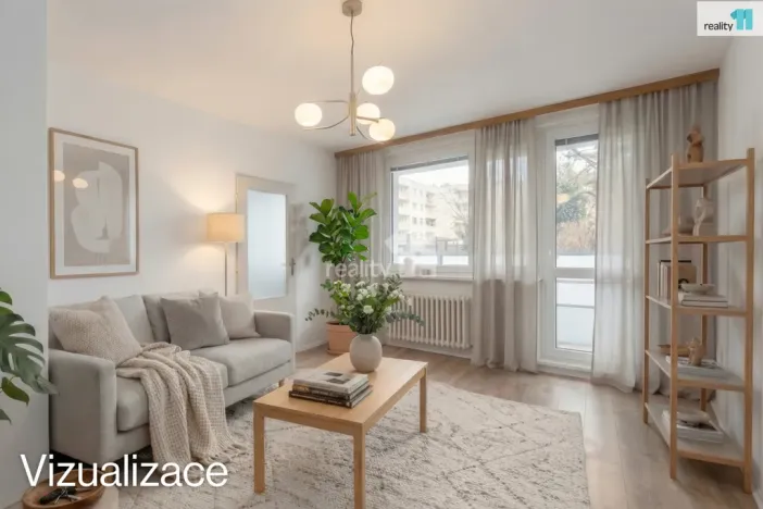 Prodej bytu 1+1, Poděbrady - Poděbrady III, Kunštátská, 44 m2