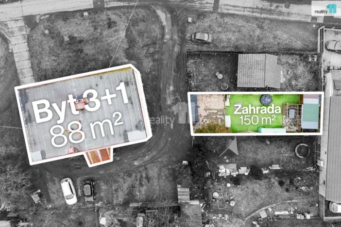 Prodej bytu 3+1, Veltruby, Bytovky, 88 m2