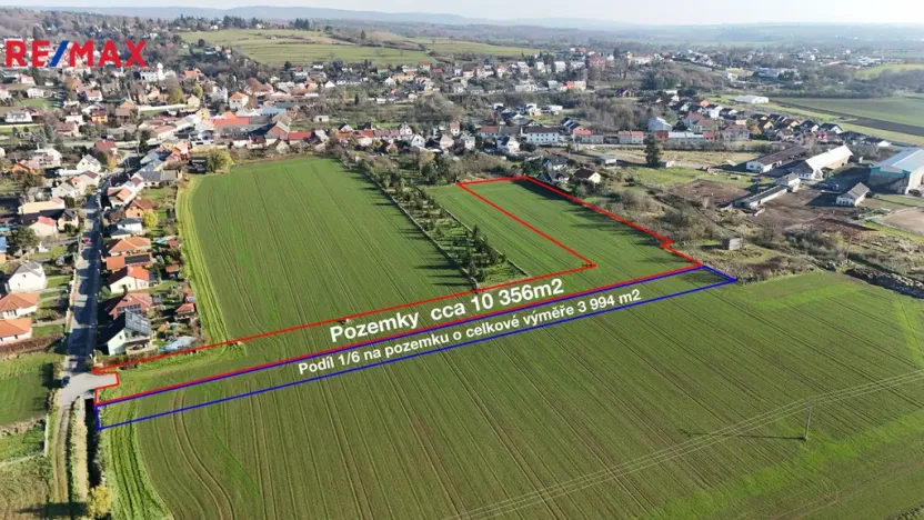 Prodej pozemku pro bydlení, Olomouc - Droždín, 11021 m2