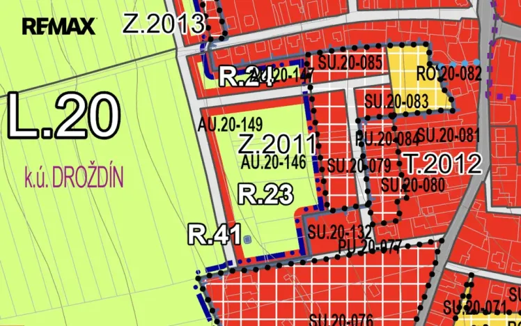Prodej pozemku pro bydlení, Olomouc - Droždín, 11021 m2