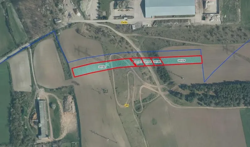 Prodej pole, Uhy, 5708 m2