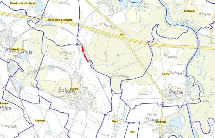 Prodej pole, Poděbrady, 10293 m2