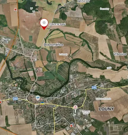 Prodej pole, Dobroměřice, 28792 m2