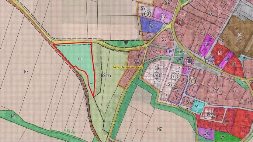Prodej pole, Zdětín, 11949 m2