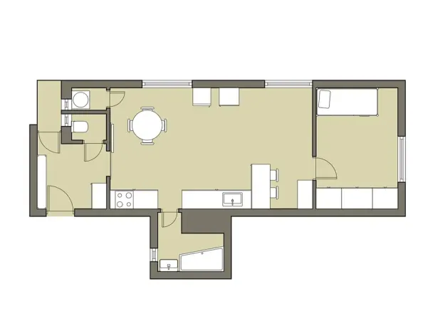 Prodej bytu 2+kk, Olomouc, Šmeralova, 53 m2