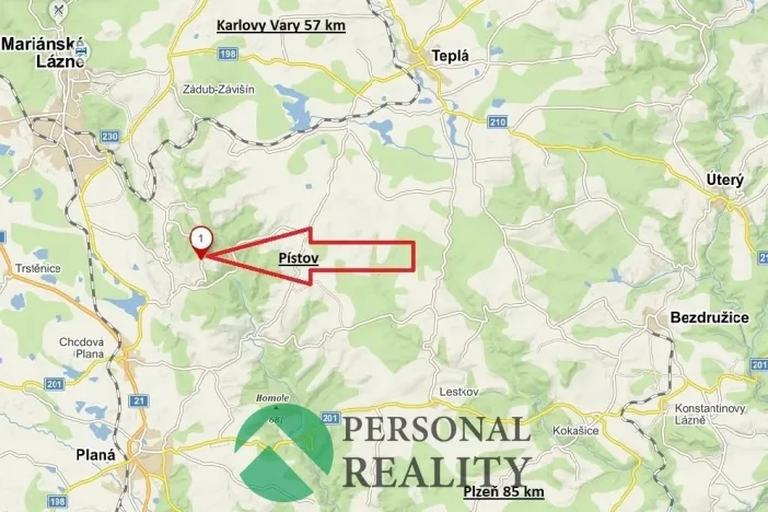 Pronájem chaty, Chodová Planá - Pístov, 28 m2