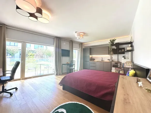 Pronájem bytu 1+kk, Praha - Smíchov, Kobrova, 50 m2