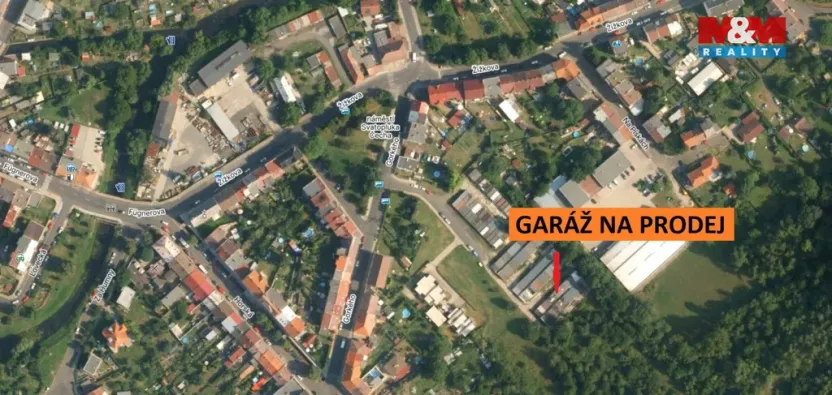 Prodej garáže, Trmice, Gorkého, 18 m2
