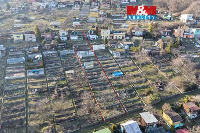 Prodej zahrady, Kadaň, 541 m2