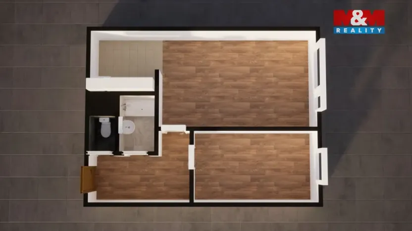 Prodej bytu 2+kk, Mladá Boleslav - Mladá Boleslav II, Jana Palacha, 43 m2